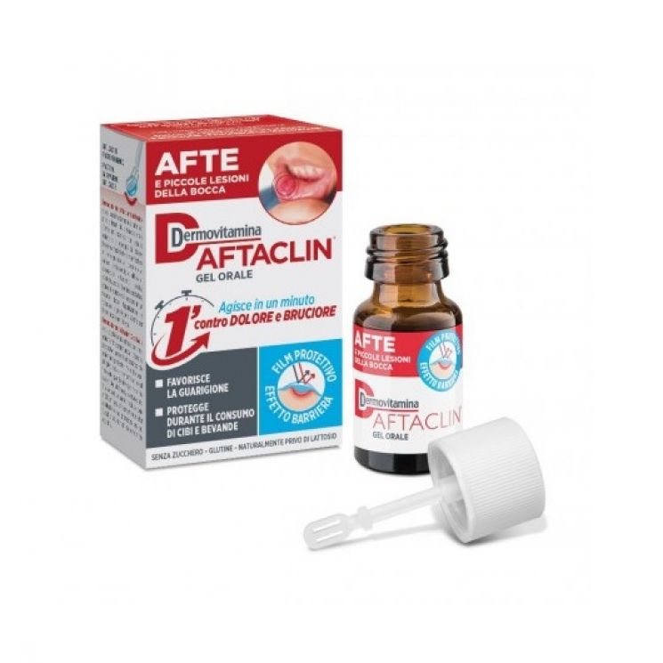 Dermovitamina Aftaclin Gel Orale 7ml